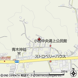 鹿児島県霧島市隼人町小田2743周辺の地図