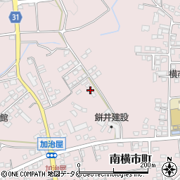 宮崎県都城市南横市町3844周辺の地図