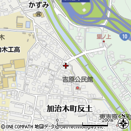 鹿児島県姶良市加治木町反土816周辺の地図