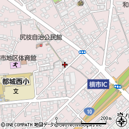 週末肉市場　南横市店周辺の地図