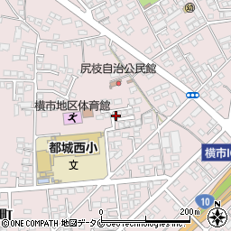 宮崎県都城市南横市町3940周辺の地図