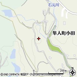 鹿児島県霧島市隼人町小田1590周辺の地図