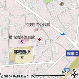 宮崎県都城市南横市町3940-11周辺の地図