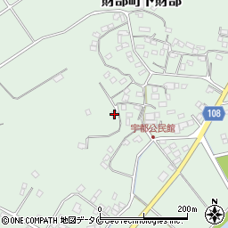 鹿児島県曽於市財部町下財部2706周辺の地図