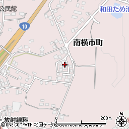 宮崎県都城市南横市町4175周辺の地図