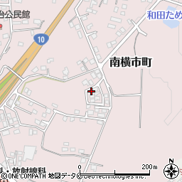 宮崎県都城市南横市町4175-6周辺の地図