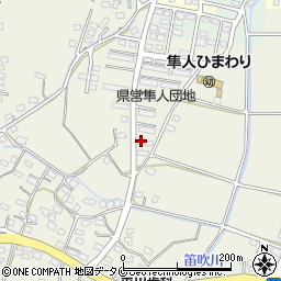 鹿児島県霧島市隼人町小田477周辺の地図