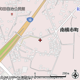 宮崎県都城市南横市町4142周辺の地図