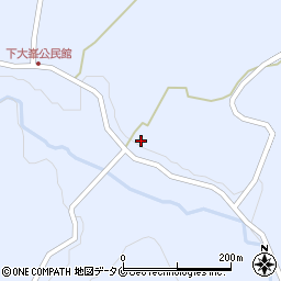 鹿児島県曽於市財部町北俣7162周辺の地図