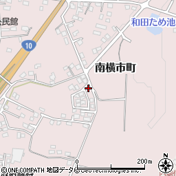 宮崎県都城市南横市町4175-13周辺の地図