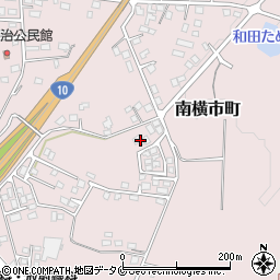 宮崎県都城市南横市町4150周辺の地図