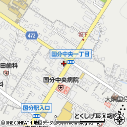 西薗タタミ店周辺の地図