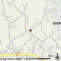 鹿児島県霧島市隼人町小田548周辺の地図