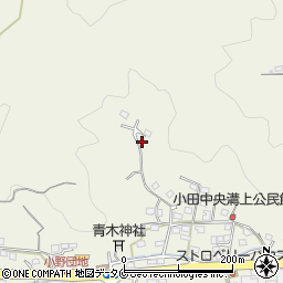 鹿児島県霧島市隼人町小田2736周辺の地図