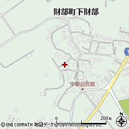 鹿児島県曽於市財部町下財部2703周辺の地図