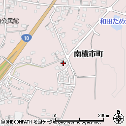 宮崎県都城市南横市町4153周辺の地図