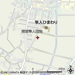 鹿児島県霧島市隼人町小田454周辺の地図