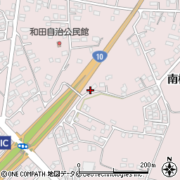 宮崎県都城市南横市町4137周辺の地図