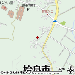 鹿児島県姶良市船津918周辺の地図