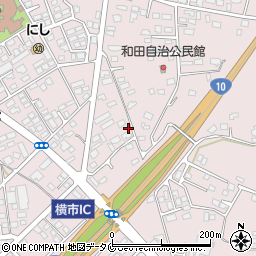 宮崎県都城市南横市町3980-3周辺の地図