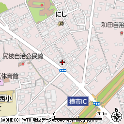 宮崎県都城市南横市町4007周辺の地図