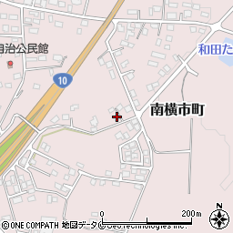 宮崎県都城市南横市町4151周辺の地図