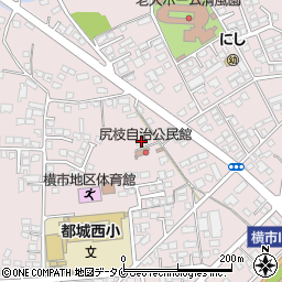 宮崎県都城市南横市町3934-8周辺の地図