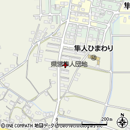 鹿児島県霧島市隼人町小田483周辺の地図