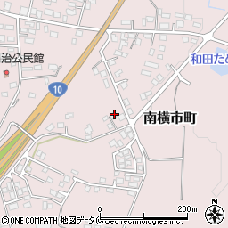 宮崎県都城市南横市町4154周辺の地図