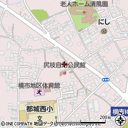 宮崎県都城市南横市町3934周辺の地図