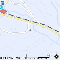 鹿児島県曽於市財部町北俣3343周辺の地図