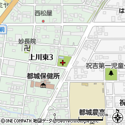 川東第６児童公園トイレ周辺の地図