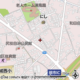 宮崎県都城市南横市町4006周辺の地図