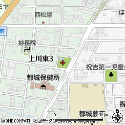 川東第6児童公園周辺の地図