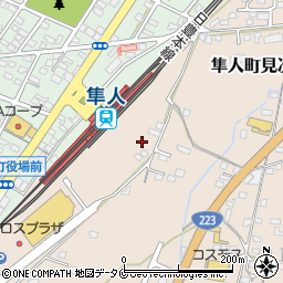 鹿児島県霧島市隼人町見次362周辺の地図