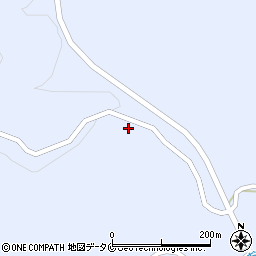 鹿児島県曽於市財部町北俣4113周辺の地図