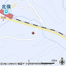 鹿児島県曽於市財部町北俣3044周辺の地図