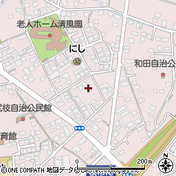宮崎県都城市南横市町3989周辺の地図