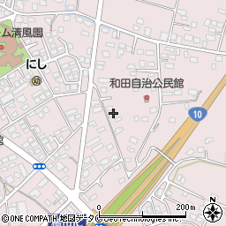 宮崎県都城市南横市町4098周辺の地図