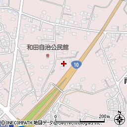 宮崎県都城市南横市町4107周辺の地図