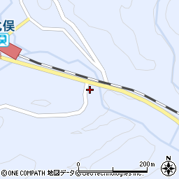 鹿児島県曽於市財部町北俣3345周辺の地図