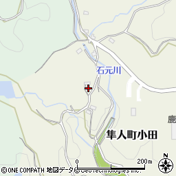 鹿児島県霧島市隼人町小田1826周辺の地図