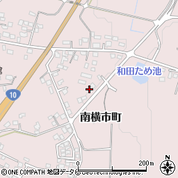 宮崎県都城市南横市町4131-2周辺の地図