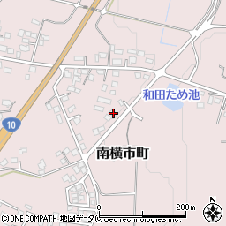 宮崎県都城市南横市町4130周辺の地図