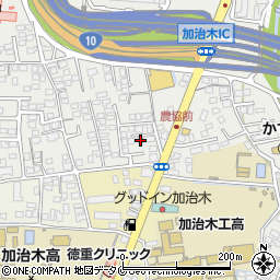 鹿児島県姶良市加治木町反土1988周辺の地図