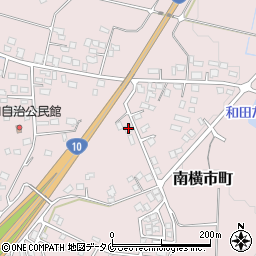 宮崎県都城市南横市町4138周辺の地図