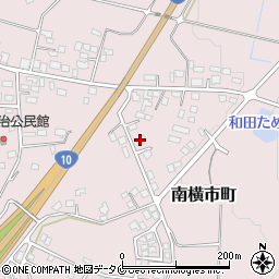 宮崎県都城市南横市町4133周辺の地図