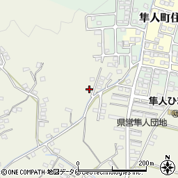 鹿児島県霧島市隼人町小田2955周辺の地図