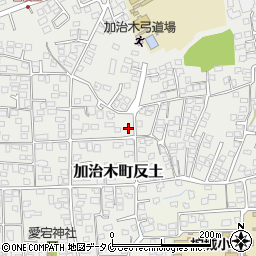 鹿児島県姶良市加治木町反土2371周辺の地図