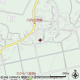 鹿児島県曽於市財部町下財部2616-3周辺の地図